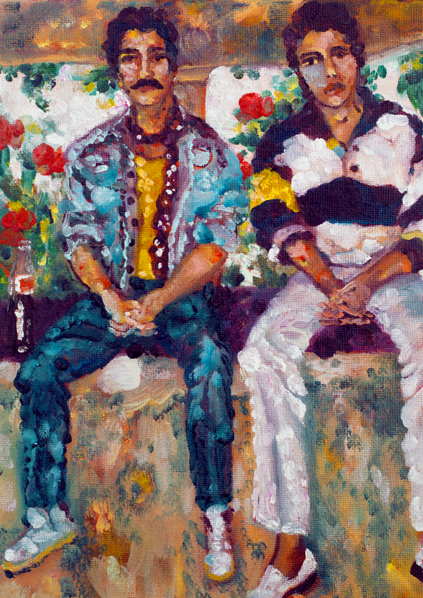 80s Friends With Coca Cola