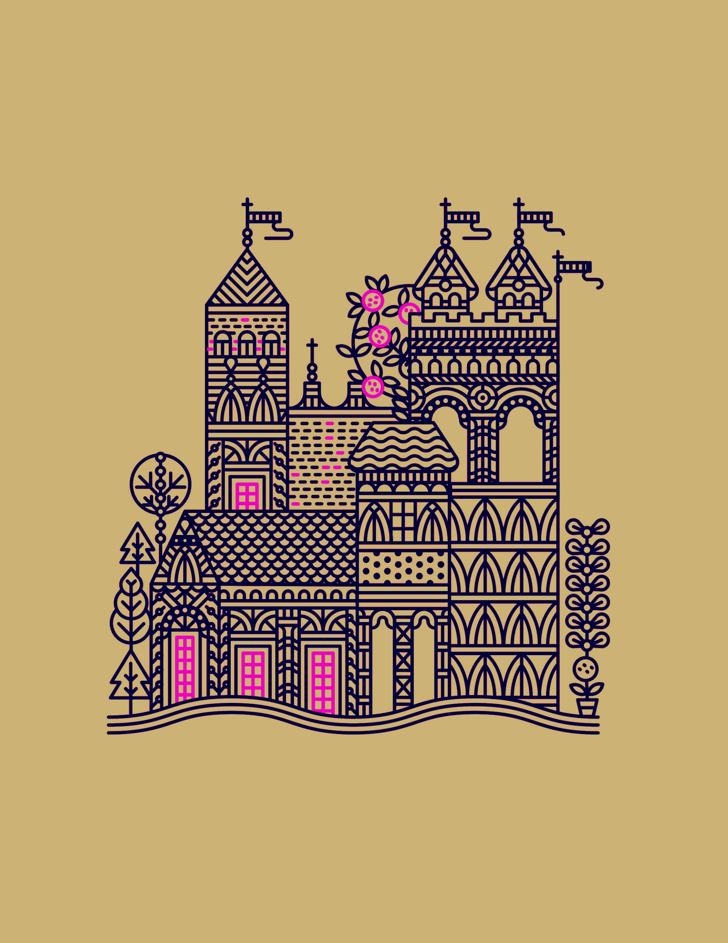 Leonato's Italian House in Messina (Much Ado About Nothing)