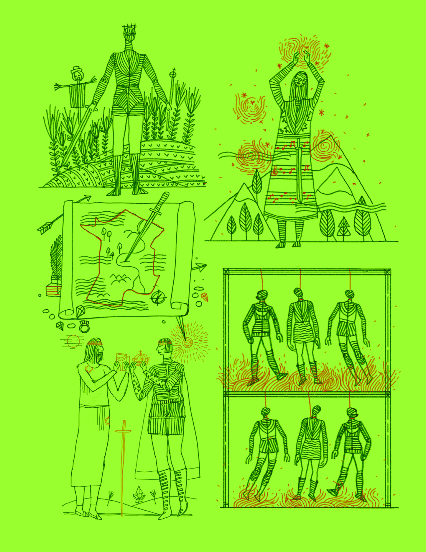 Sketches: Henry IV Part II