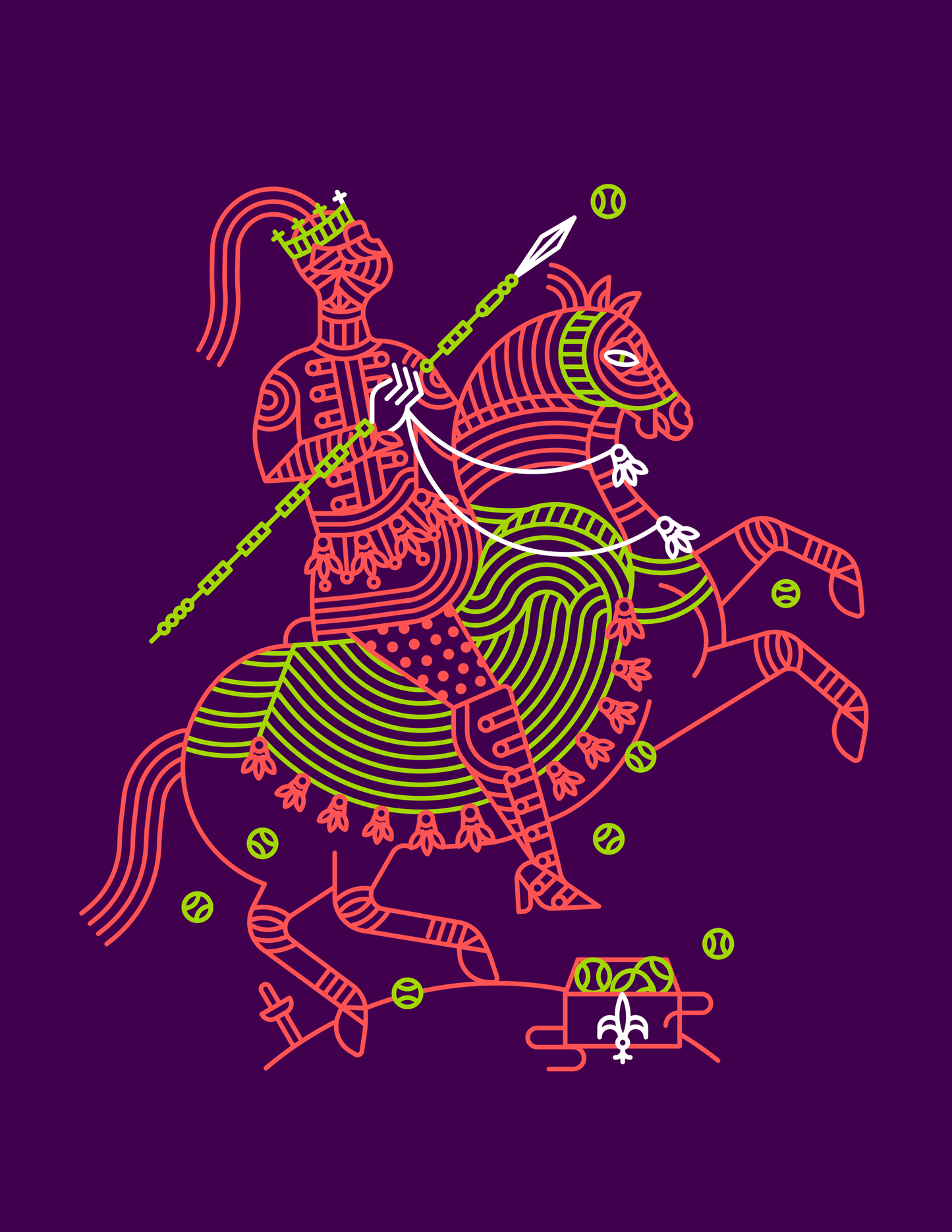 What treasure, uncle? Tennis balls, my liege (Henry V)