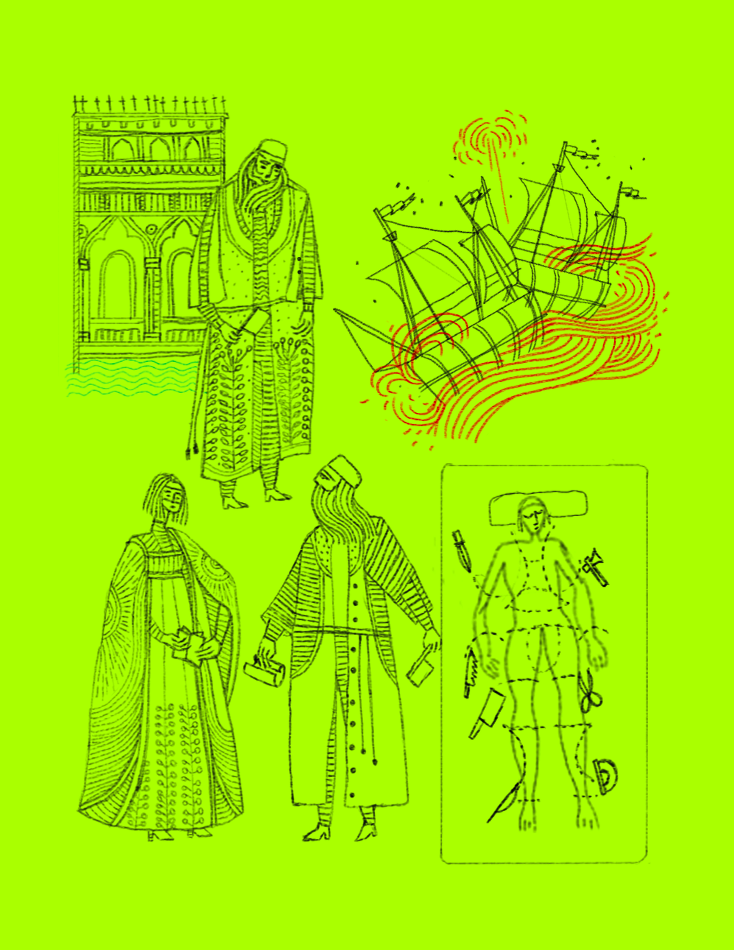 Sketches: The Merchant of Venice