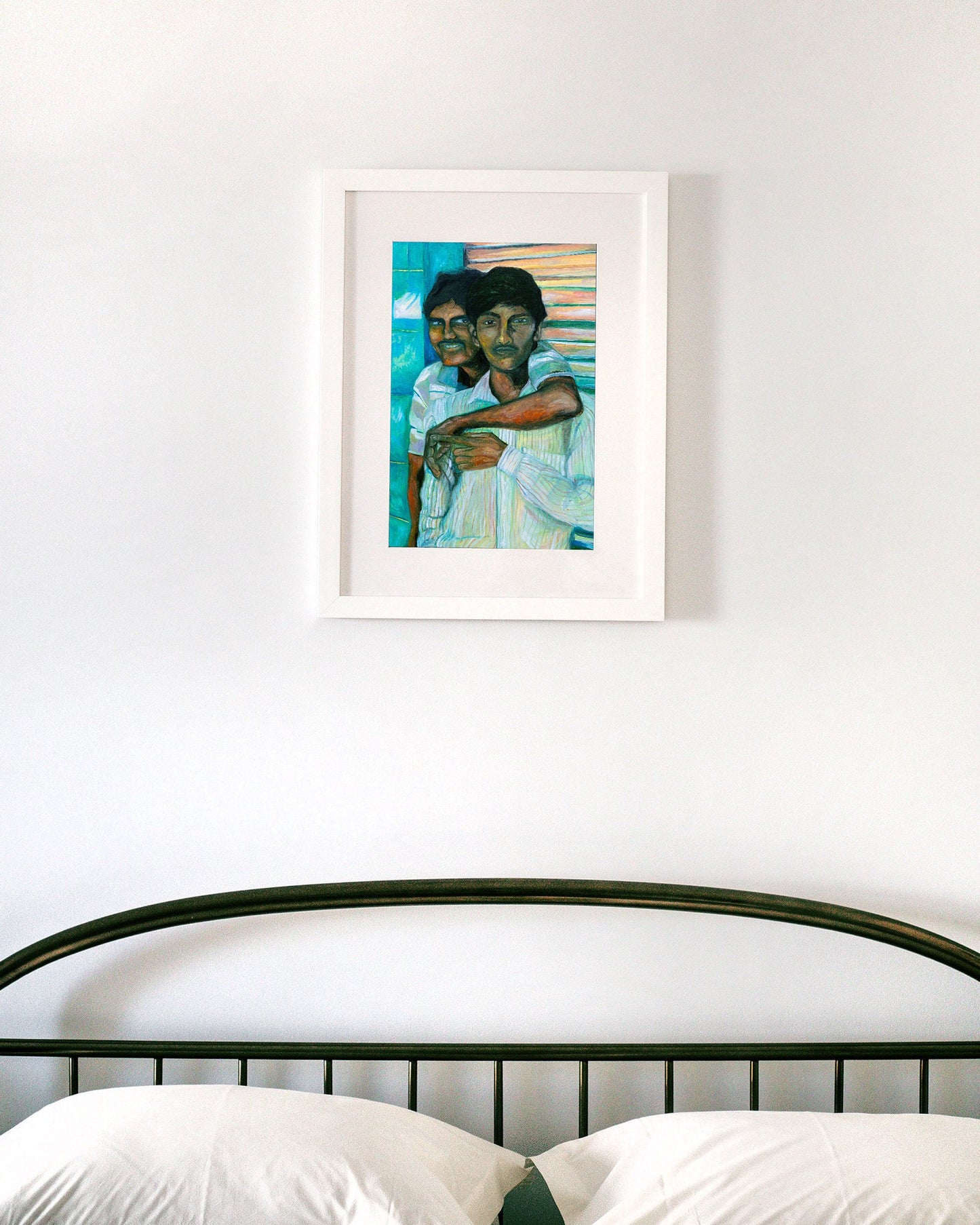 Two Friends in Old Delhi