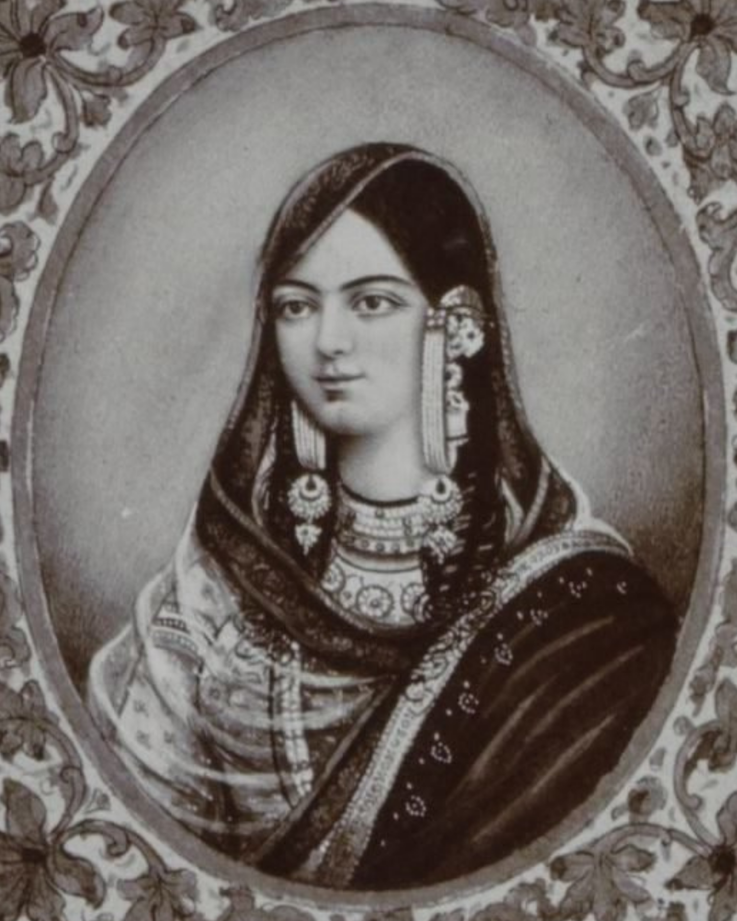 24 portraits of Mughal empresses from Delhi