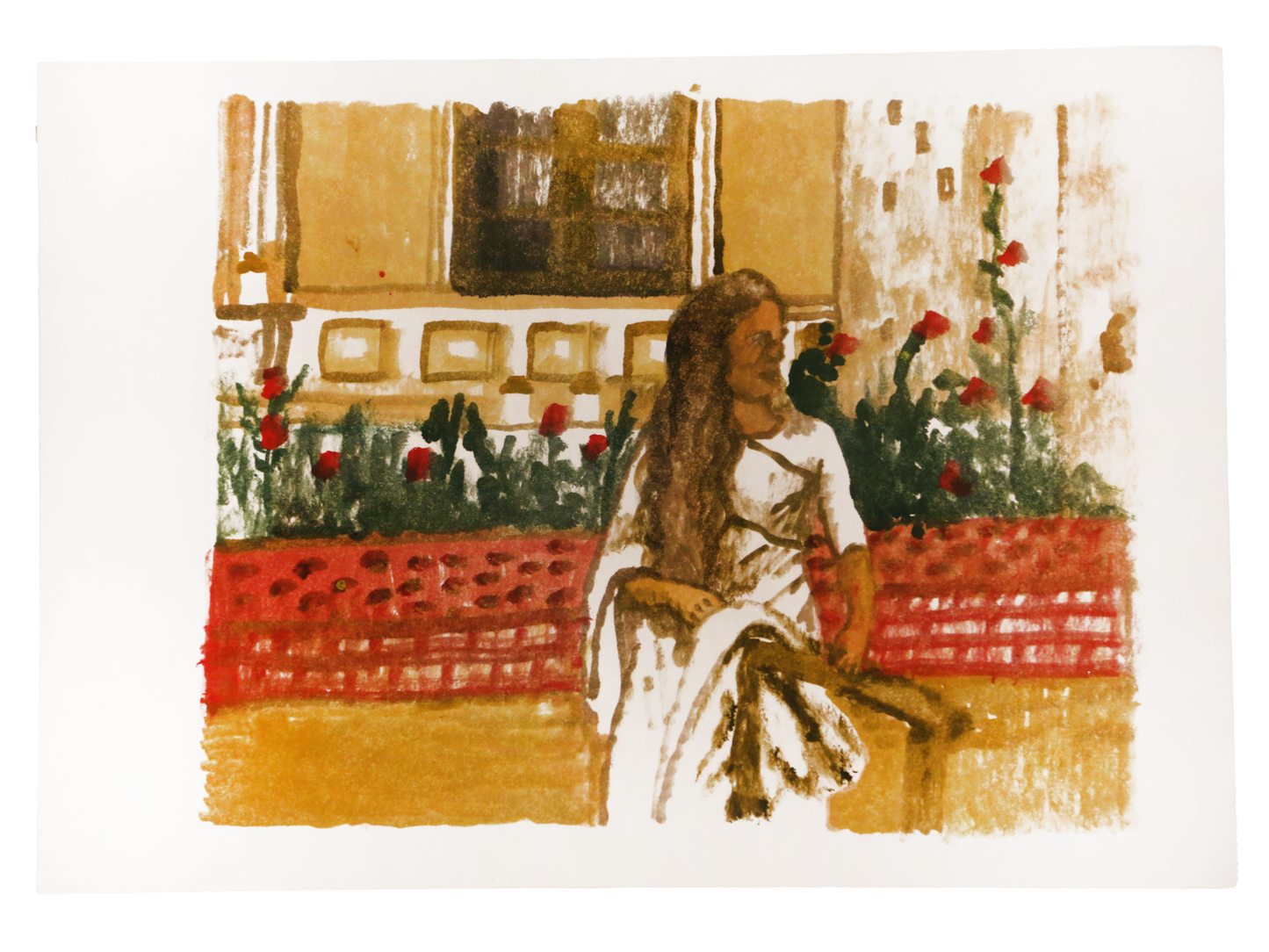 Ancestor with Laundry